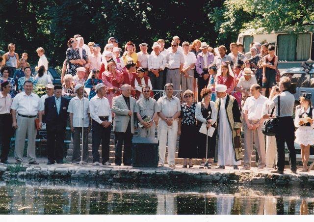 Сабантуй в парке Гагарина. 1997 г.