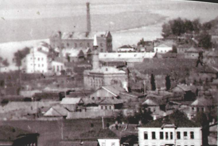 Самара. Мечеть на улице Соборной с пересечением Полевой. 1915 год.