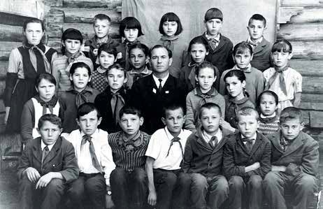 Со своими учениками, 1968-69 учебный год