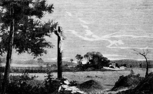 Место битвы под Клецком 5 августа 1506 г. (польская газета Tygodnik Ilustrowany,1862.