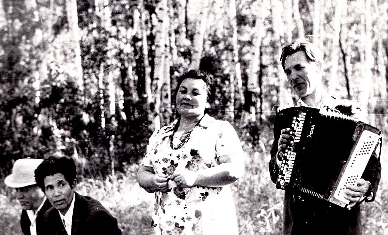 Встреча с выпускниками Камышлинской школы, 1979 год