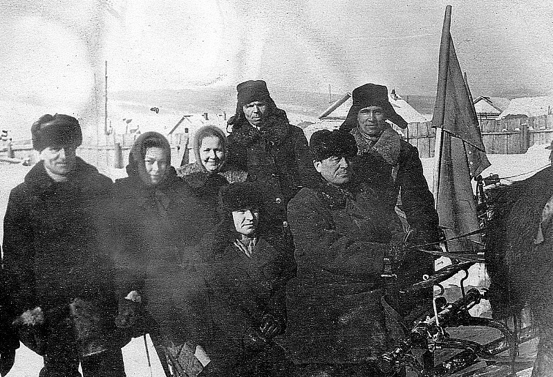 На проводах зимы, с. Камышла, 1961 год