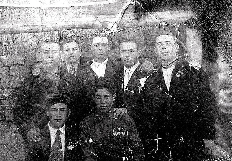 Призывники из с. Старое Ермаково, сентябрь 1939 года
