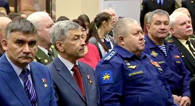 В зале Республиканского музея Боевой Славы. Уфа, 2016 год
