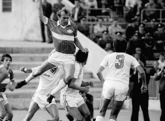 Игра с «Днепром», 1986 год