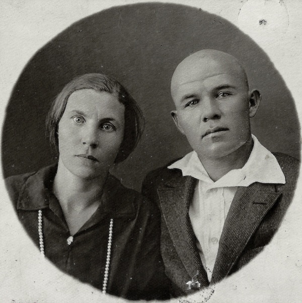 С женой, 1931 год