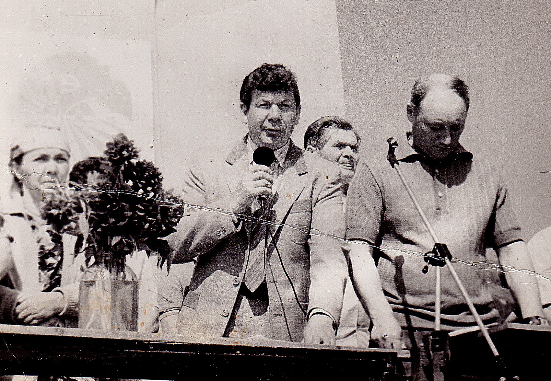 Выступает на сабантуе, Теплый Стан, 1986 год