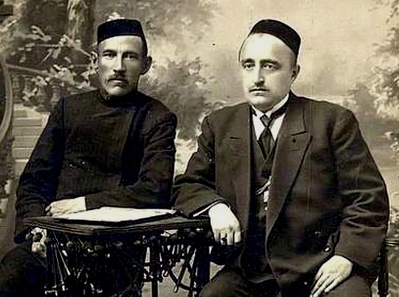 В Уральске. 1915 год. К.Мутыги - справа
