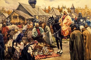 Картина Сергея Иванова "Баскаки"